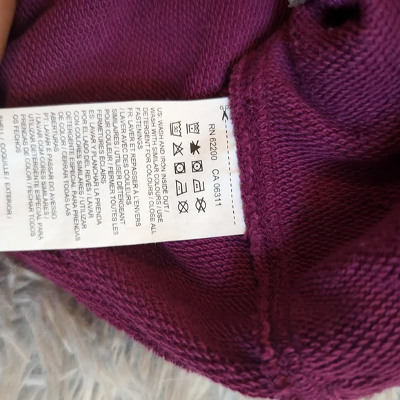 Puma Women's Cowl Neck Sweater in Purple - Picture 7 of 10